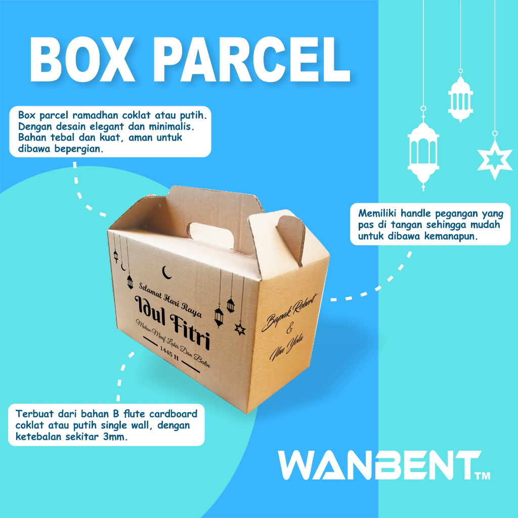 

Kotak Box Parcel Siap Pakai Karton Kardus Packing
