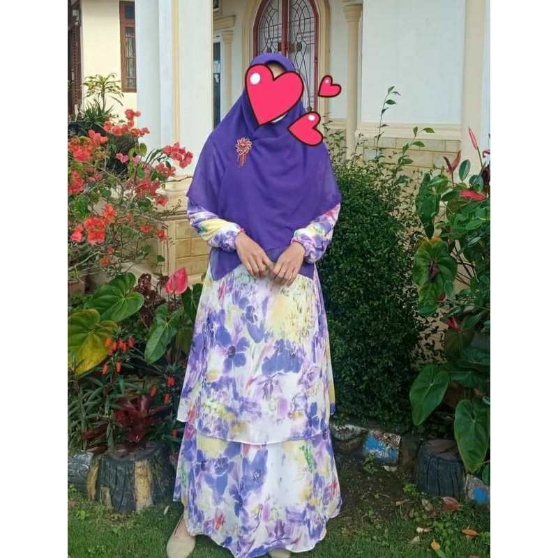 gamis Malaysia motif