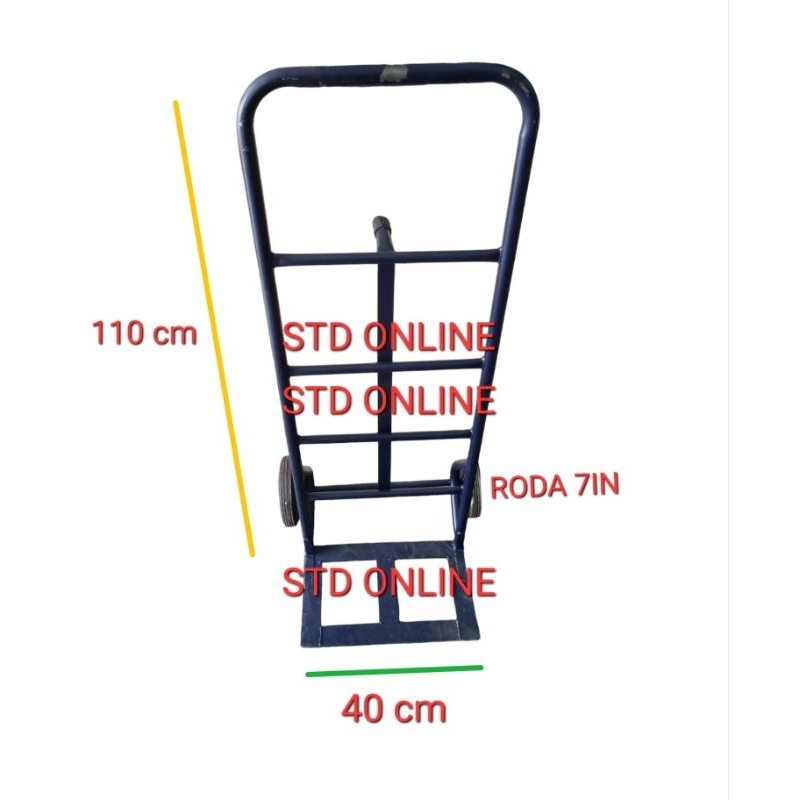 Troley barang Troley gas trolley coca cola Lori barang beban  300kg