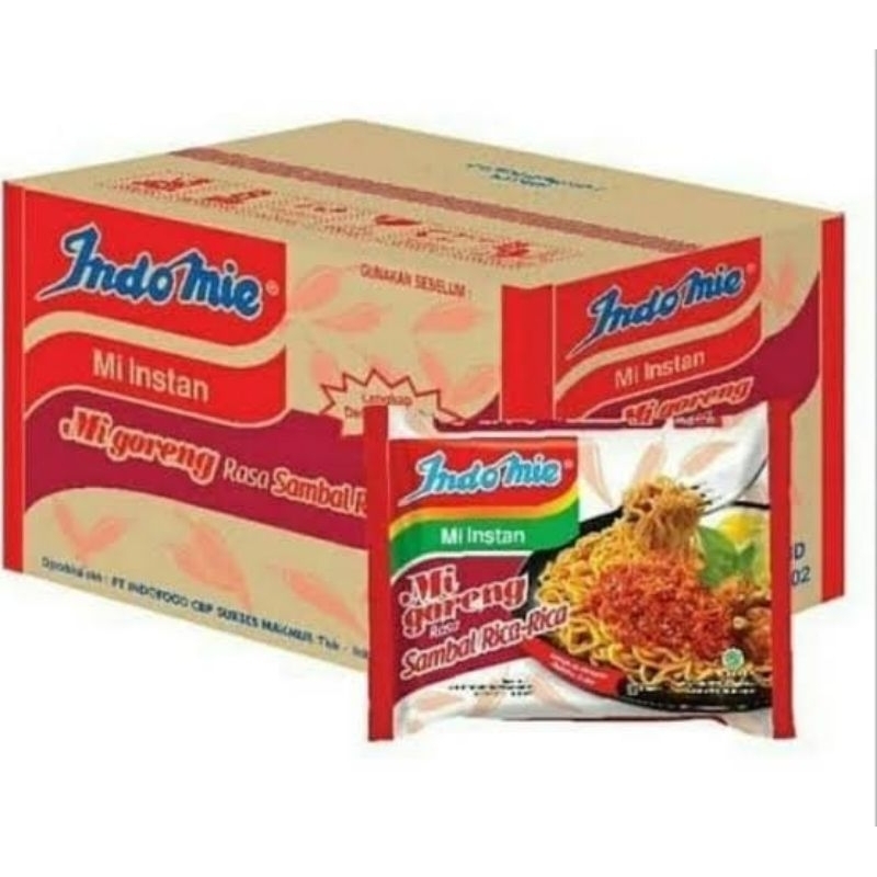 

1 DUS INDOMIE GORENG RICA RICA ISI 40 PCS