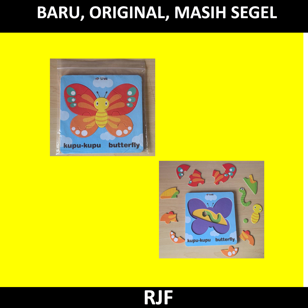 

PUZZLE METAMORFOSIS KUPU-KUPU