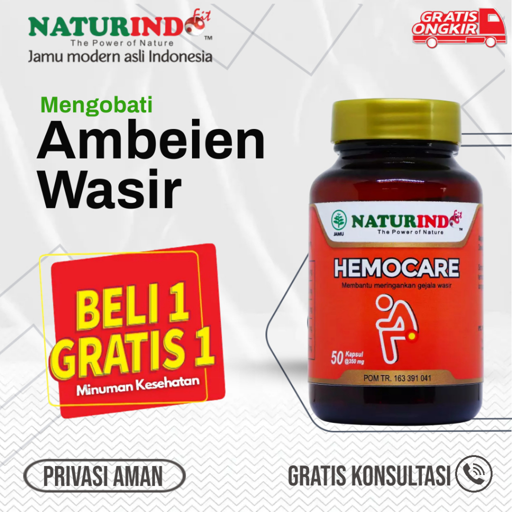 Obat Ambeien Paling Ampuh Wasir Herbal Hemocare Naturindo