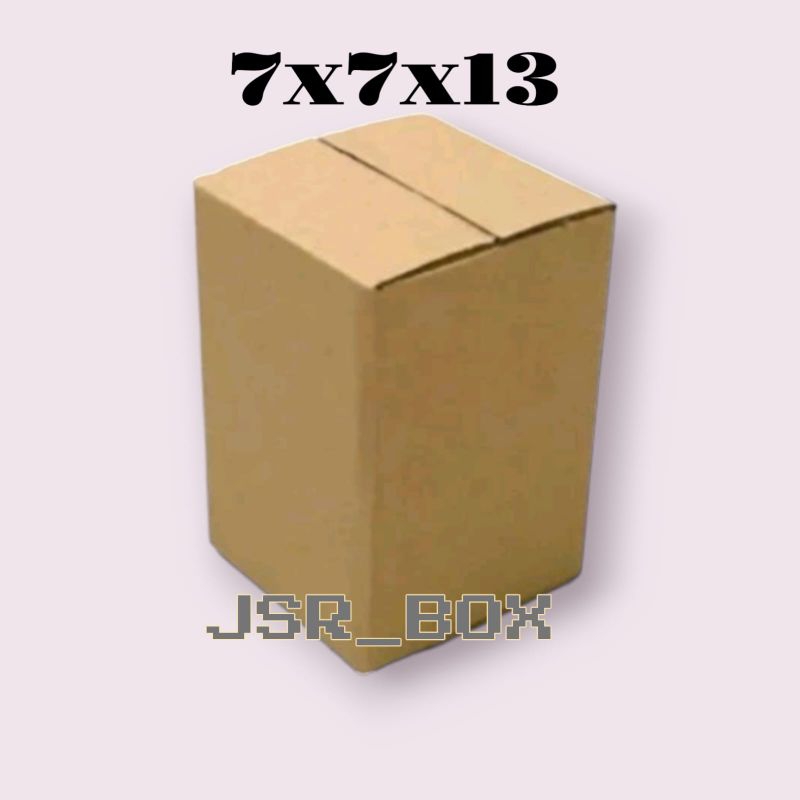 

kardus box packing 7x7x13