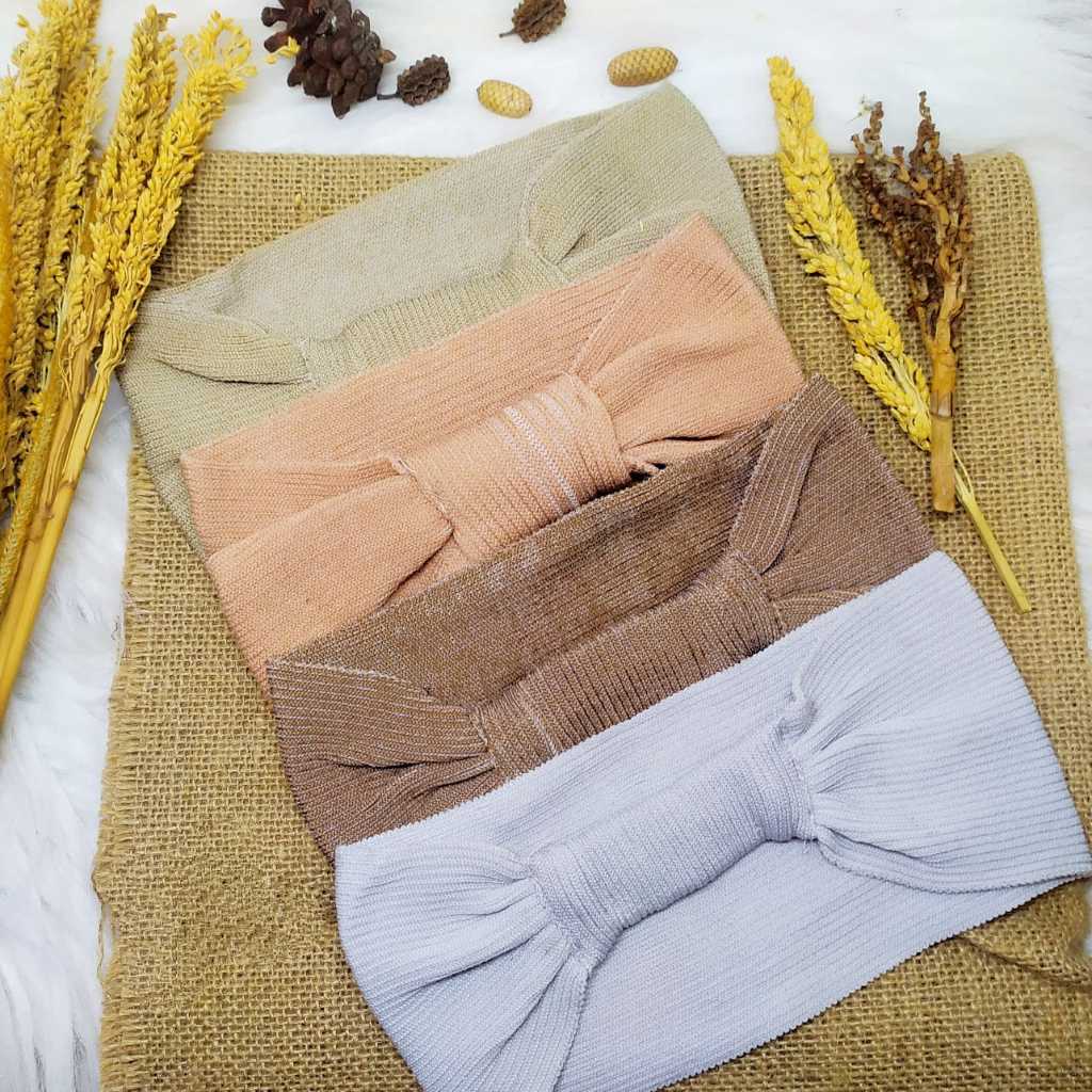 Ciput Rajut Termurah Bando pita/ Bando pita/ Inner hijab/ Ciput rajut/ Rajut