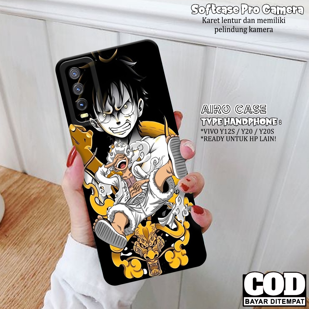 Softcase VIVO Y20 /Y20S /Y12S Terbaru Case VIVO Y20 /Y20S /Y12S Fashion Case Anime Casing VIVO Y20 /