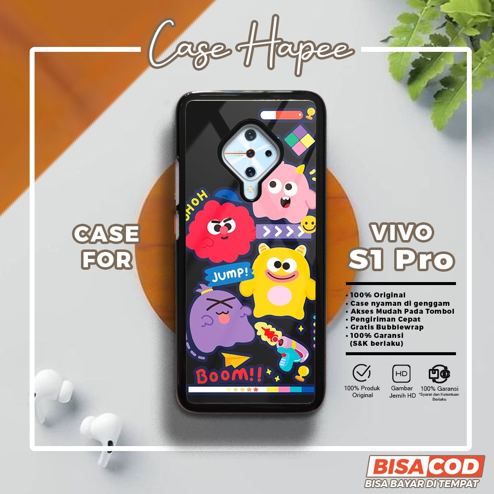 Case Vivo S1 Pro Casing Vivo S1 Pro [BTRI] Casehapee Case Glossy Case Aesthetic Custom Case Premium 