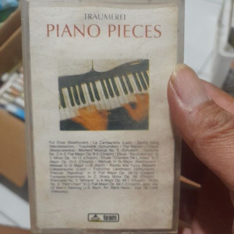 kaset pita traumerei piano pieces (0206)