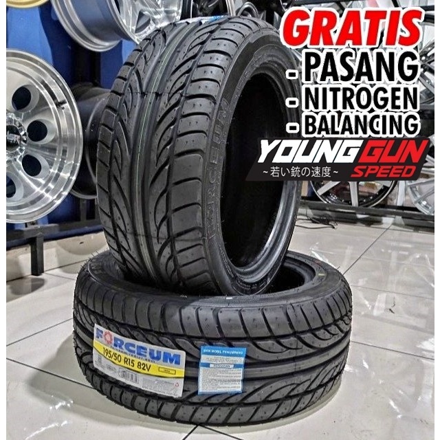 ban 195 50 r15 forceum hena ban mobil ring 15 tubeles murah gratis pasang