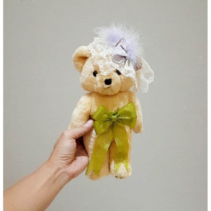 Boneka Teddy Bear Klasik Putar Original Size 25 cm/ Boneka Bear
