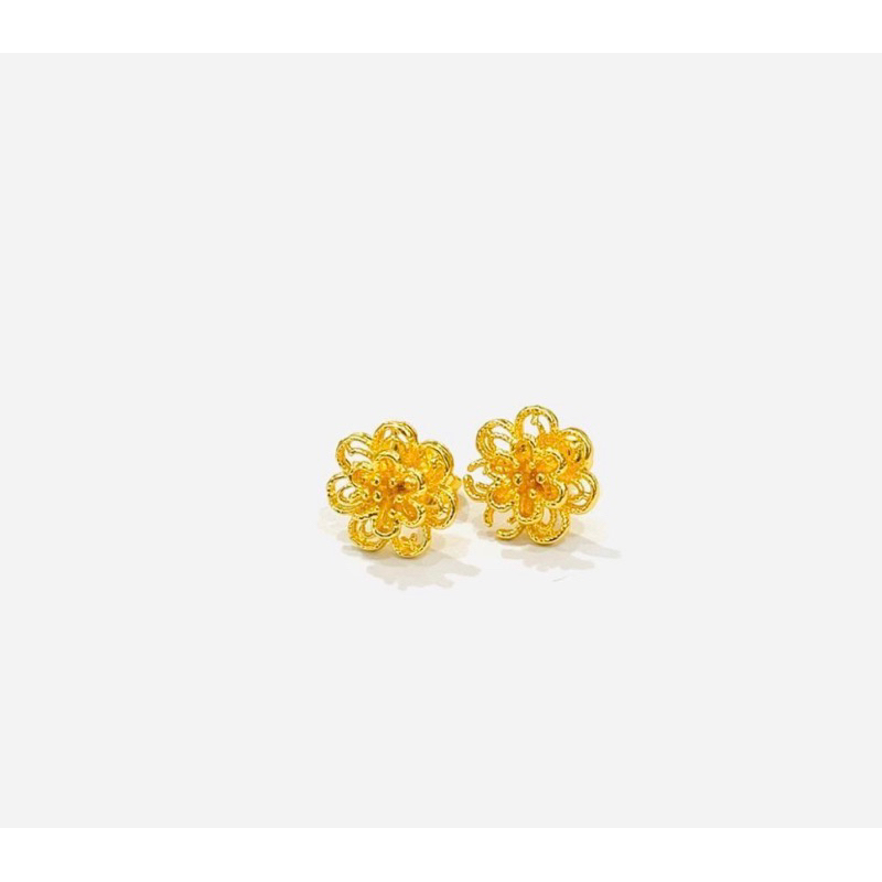 ANTING MAWAR EMAS LAPIS EMAS 24k