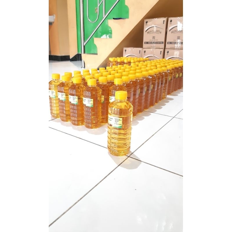 

Minyak Goreng Curah Kemasan Botol 500ml