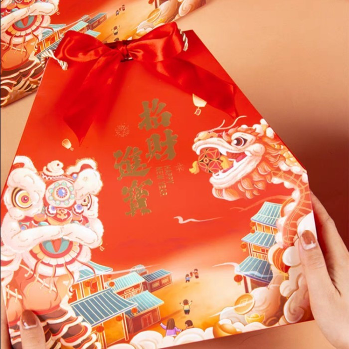 

(New) Goodie bag Imlek /Kotak Kue Imlek/Kotak Nastar/ Box Barongsai