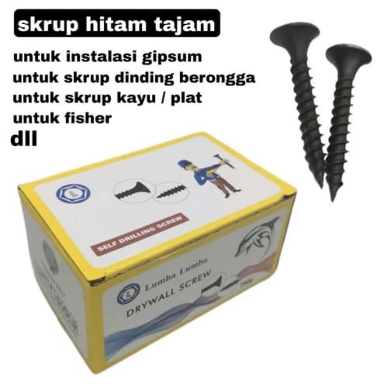 Skrup baja Skrup gipsum drewel screw lumba lumba
