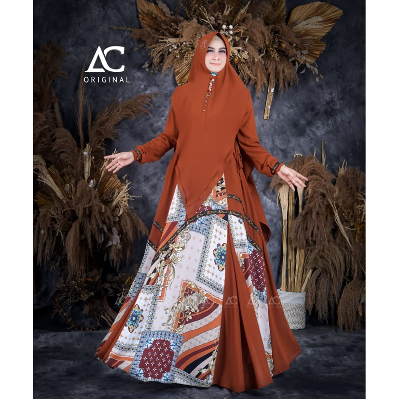Gamis AC Original | Marwah series | Gamis Syari premium | Gamis premium | Gamis terkece