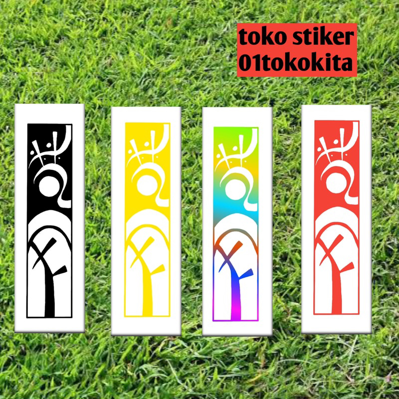 Sticker cutting kanji anting tokyo revengers logo geng bonten  helm motor casing hp Stiker cuting to