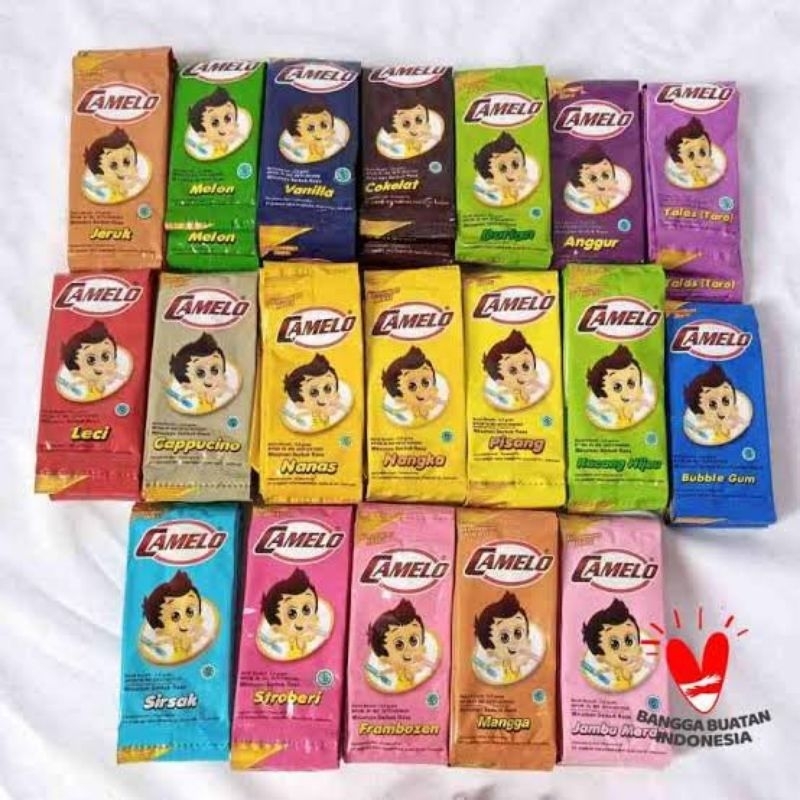 

CAMELO Camelo Sereal dan Camelo Minuman Serbuk Instan Sachet Per Renceng @10 Sachet