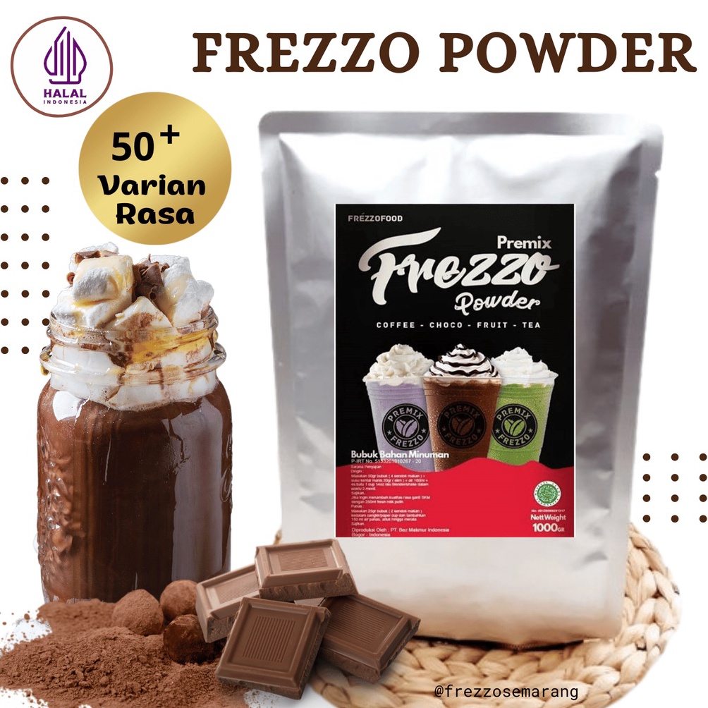 

Terk1n1 1Kg Frezzo Powder Drink | Bubuk Minuman Kekinian | Bubuk Minuman | Bubuk Minuman Boba | Halal | Bubuk Es Teh Kekinian Buruan Order Gan