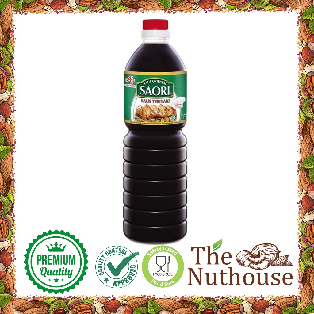 

SAORI Teriyaki Sauce / Saus Teriyaki Kemasan Botol 1L / 1000ml