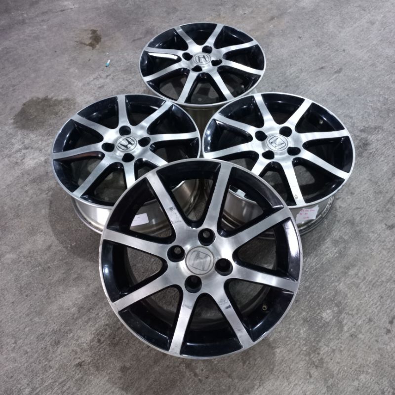 VELG OEM HONDA CITY R15X6 PCD 4X100 ET 53 VELG MOBIL BEKAS