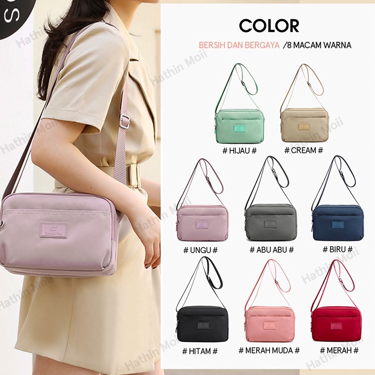 Terlaris.. Hathin Muii COLORFUL FOX 0422/0427 Tas Selempang Wanita Sling Bag Wanita Shoulder Bag Wan