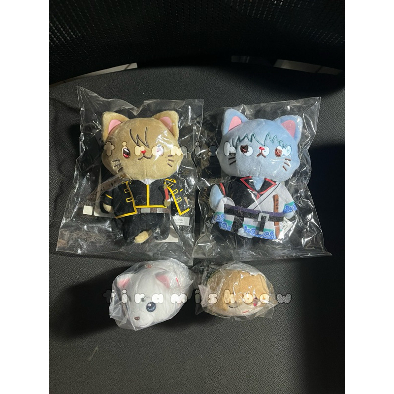 Gintoki Okita Sougo Sadaharu Cat Plush Anime Gintama