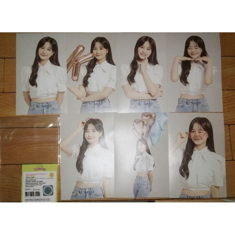 Official Weekly MD 1st Anniversary Photo film Jihan, Jaehee, WTS PC WEEKLY