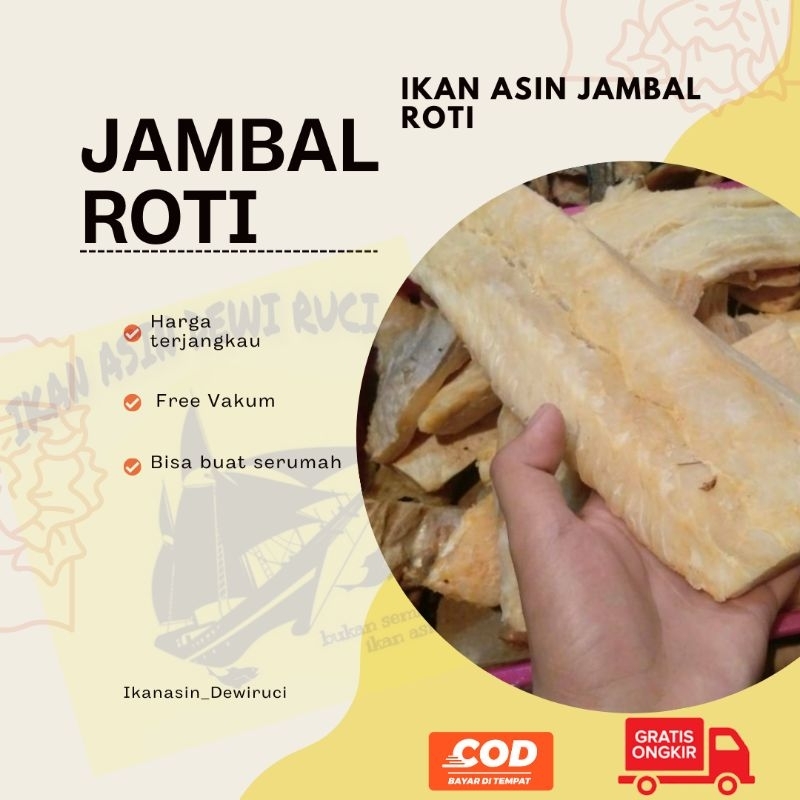 

Ikan Asin Jambal / Jambal roti 100 gram
