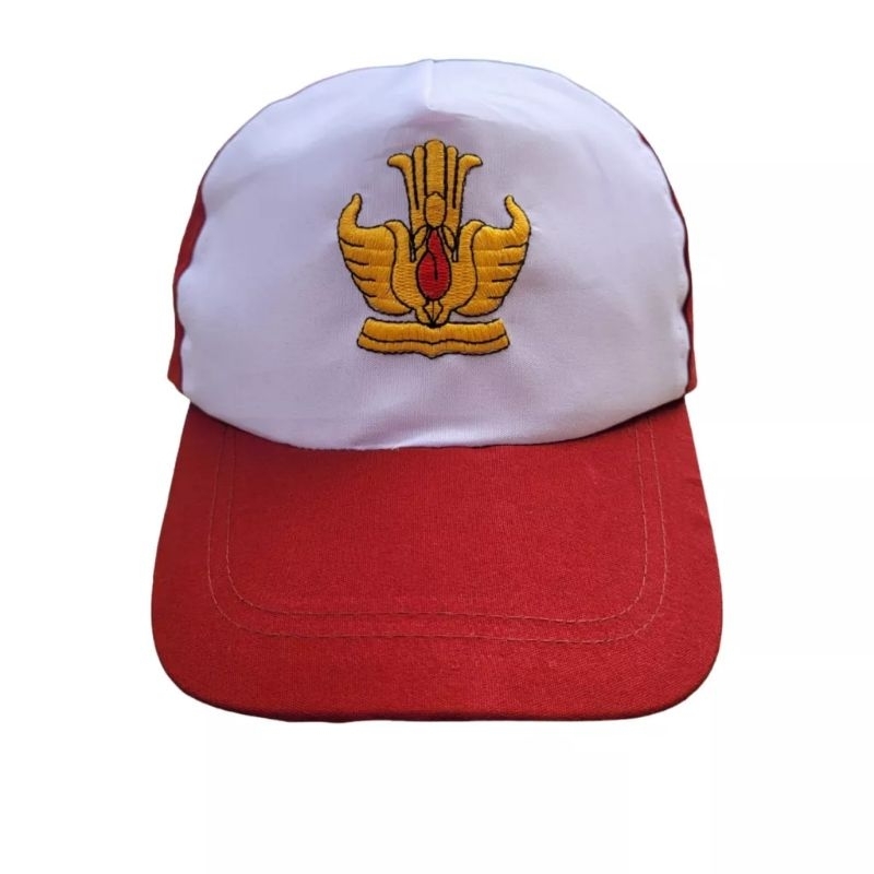 TOPI SD PUTIH TOPI SEKOLAH ANAK LAKI LAKI PEREMPUAN TOPI POLOS DEWASA PERLENGKAPAN SEKOLAH MURAH SET