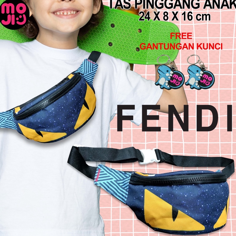 Terbaik.. Tas Pinggang Anak Motif Fendi Tas karakter anak