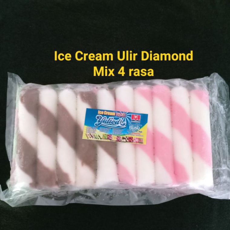 

MDCG4919 Terlaris ice cream ulir diamond isi 20 - es krim mix 4 rasa