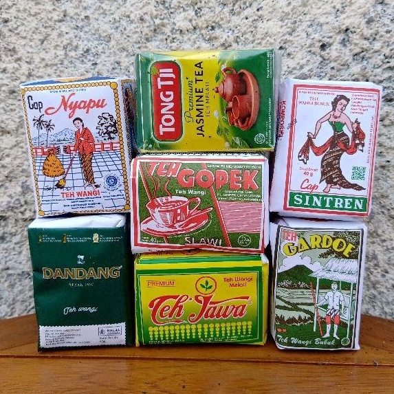 

Re4dy RACIKAN 7 TEH Best Seller untuk Jualan (Nyapu, Gopek, Sintren, Gardoe, Dandang selection, Tongdji Premium, Teh Jawa) Langsung Order Gan