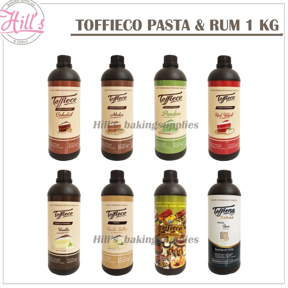 

[❉M85/] PASTA & RUM TOFFIECO TOFFIENA 1000 GR / PERISA PE RHUM COKLAT PANDAN MOKA VANILA BUTTER RED VELVET ZERO BAKAR TOFIECO TOFICO TOFIKO TOFFIENA 1000 ML 1000GR 1000ML 1KG 1L 1 KG 1 L Promo Besar