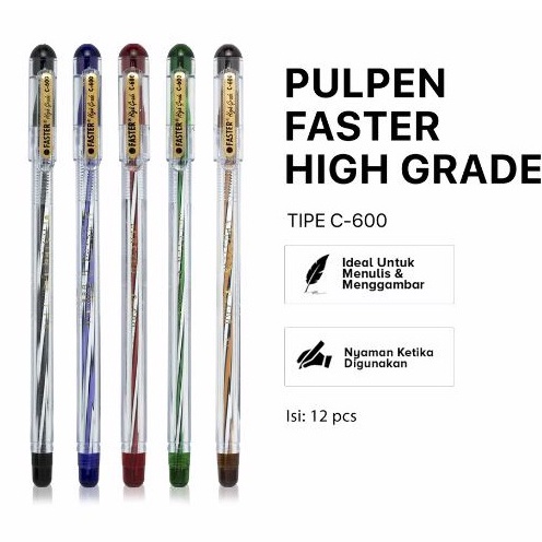 

Mur4h PEN FASTER C600 CABUT [LUSIN -12 PCS] [12]