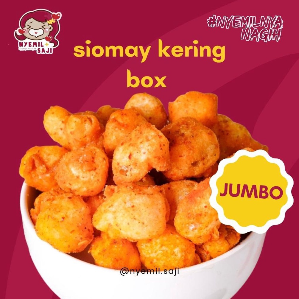 

Sup3r Sale BOX SIOMAY KERING 200 GRAM NYEMIL SAJI [72]