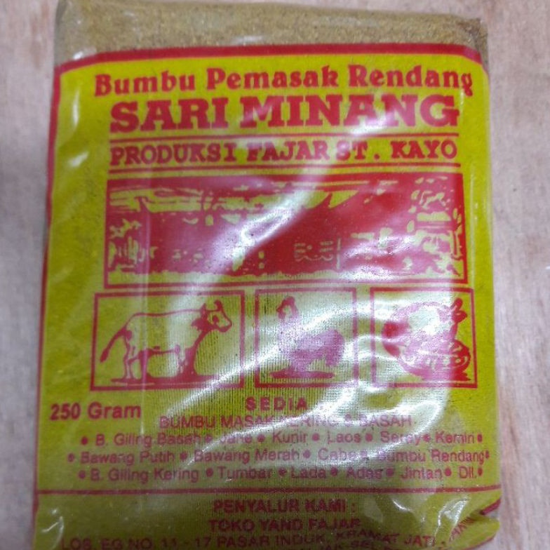 

[❃S54&] Bumbu Rendang Sari Minang 250 gr Special Price