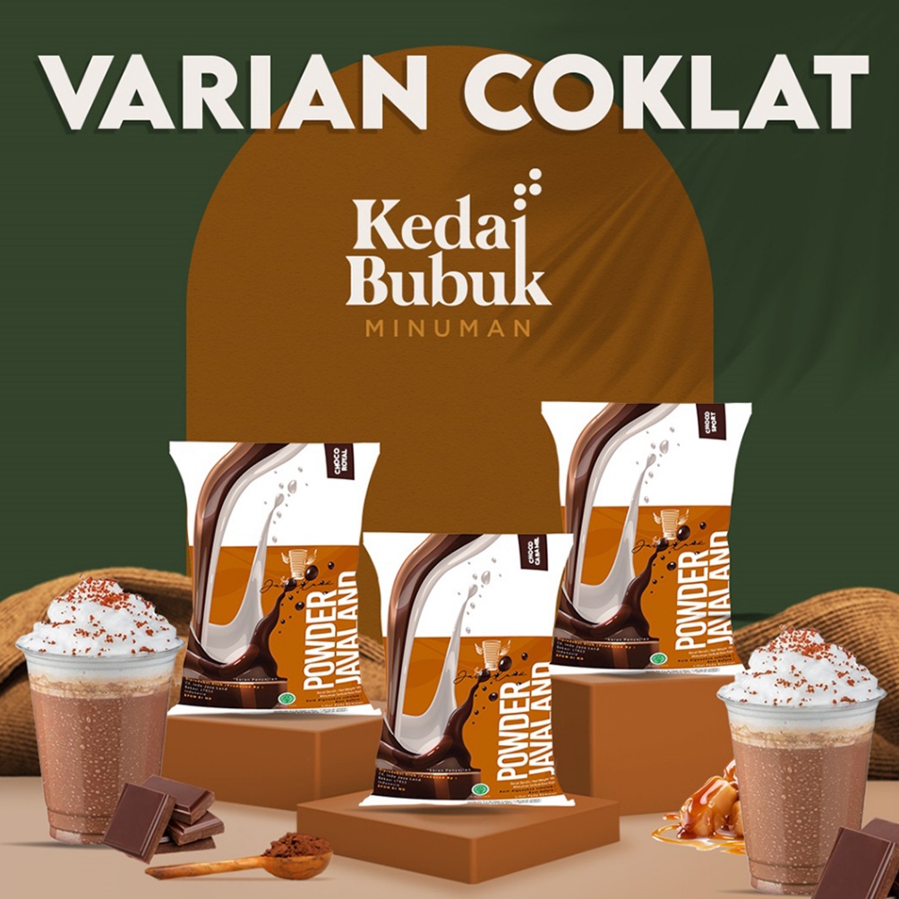 

[✰P16➢] Javaland Bubuk Minuman Varian Coklat / Choco Aneka 1Kg - Regular Plain | : Choco Royal, Black Choco, Choco Sport, Choco Silverking, Choco Ovalteen, Choco Hazenut | Bubble Drink [114]