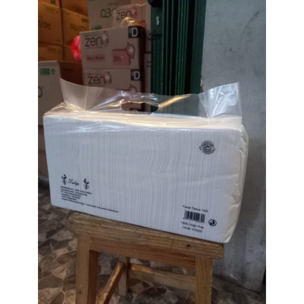 Tisu Tulip 1000 gram  wajah halus lembut