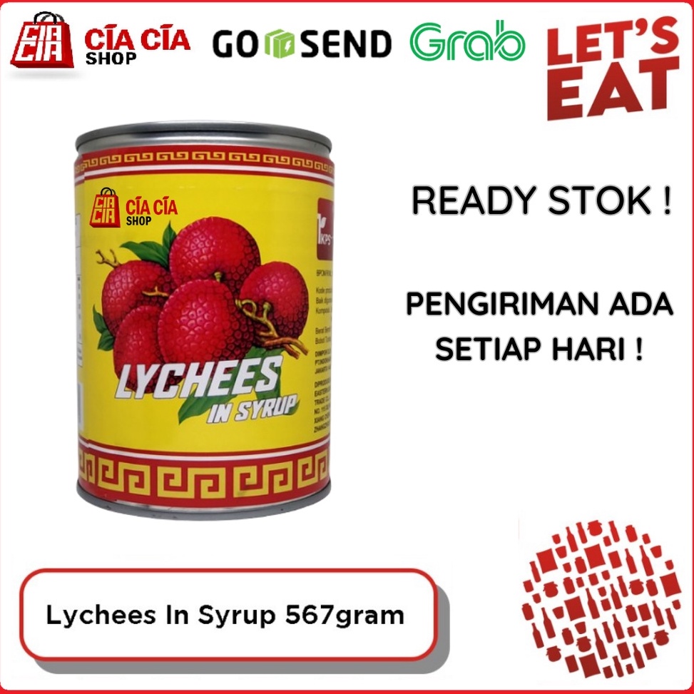 

L@@ri3 Lychees In Syrup Leci Kaleng Lychees In Can Lychees Leci Kalengan IKPS 567g Produk Terbaru