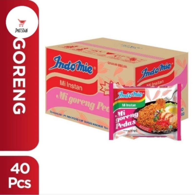 

1 Dus isi 40 pcs - Indomie Goreng Pedas