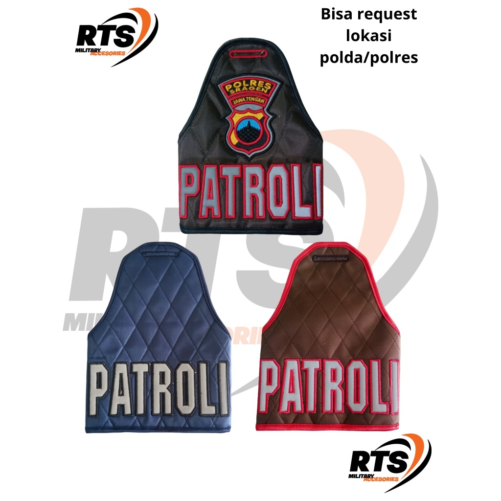 Ban lengan PATROLI / Ban lengan Custom bordir patroli
