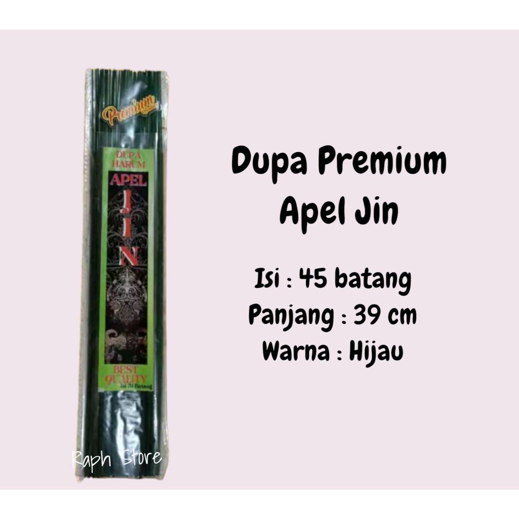 Dupa Apel Jin Premium Hijau isi 45 batang Hio Harum Kualitas Celup
