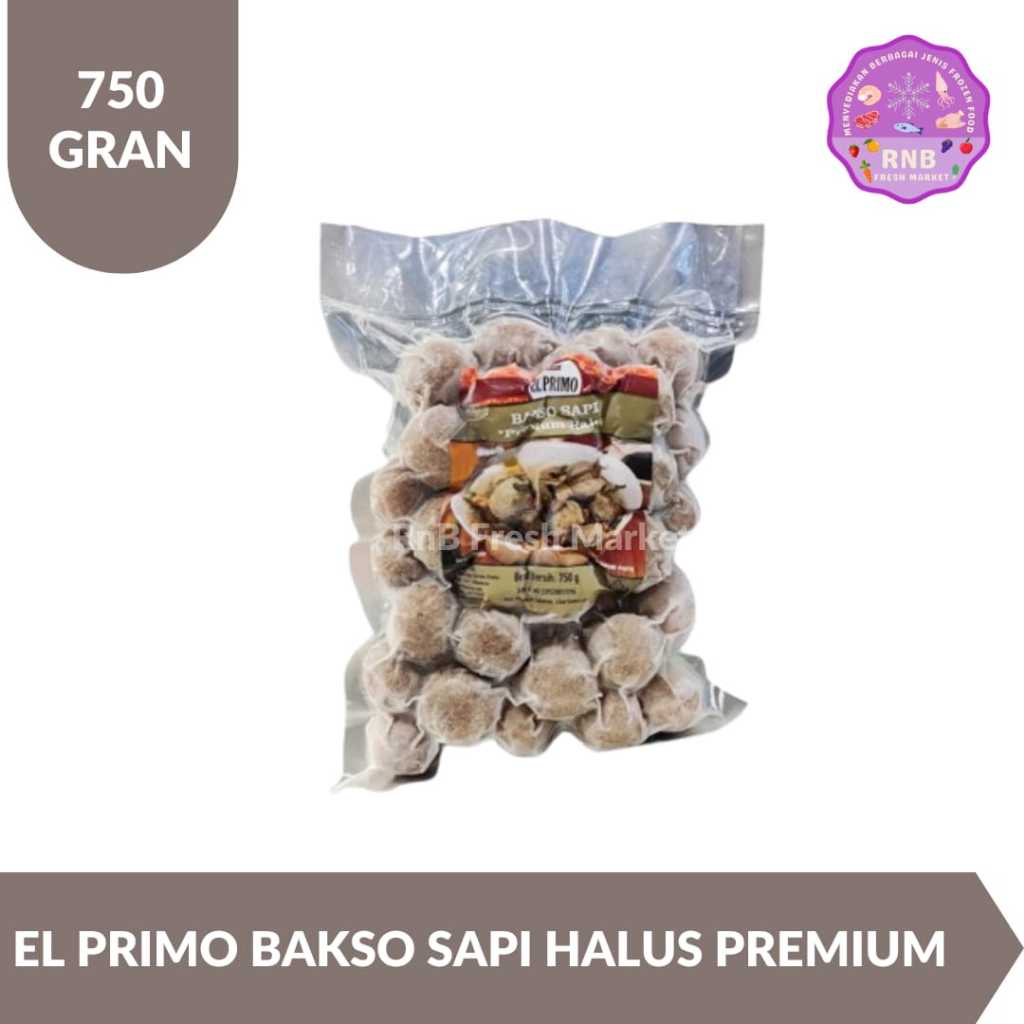 

El Primo Bakso Sapi Halus Premium 750gr