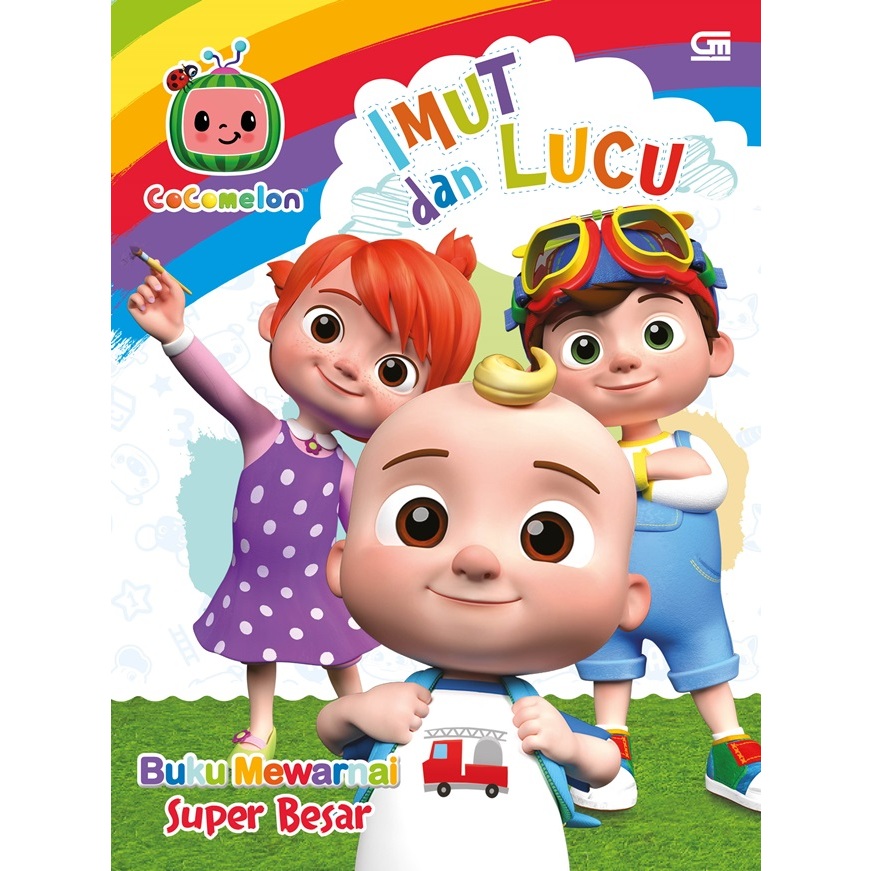 

Gramedia Surabaya - Cocomelon: Buku Mewarnai Super Besar Imut dan Lucu