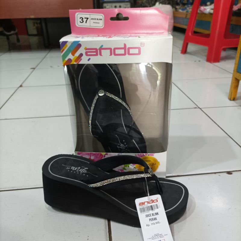ANDO JOICE BLINK . SENDAL CEWEK. SENDAL WANITA.