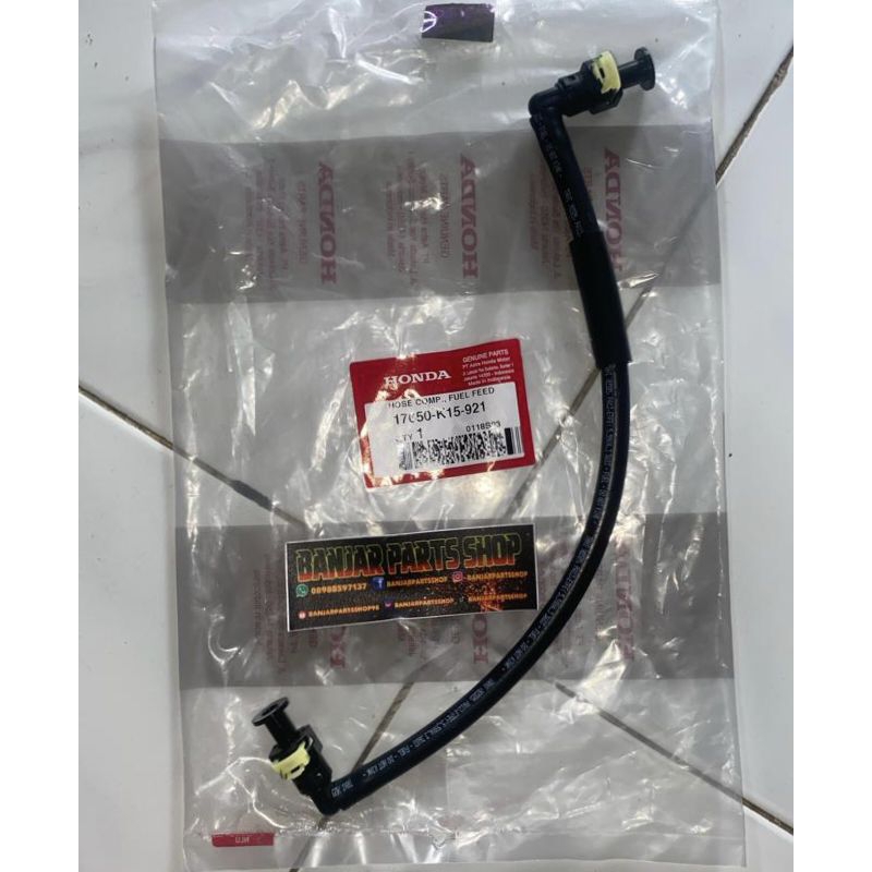 HOSE COMP FUEL FEED CB150R LED 17650K15921 SELANG BENSIN SALURAN BENSIN CB150R LED ORIGINAL AHM