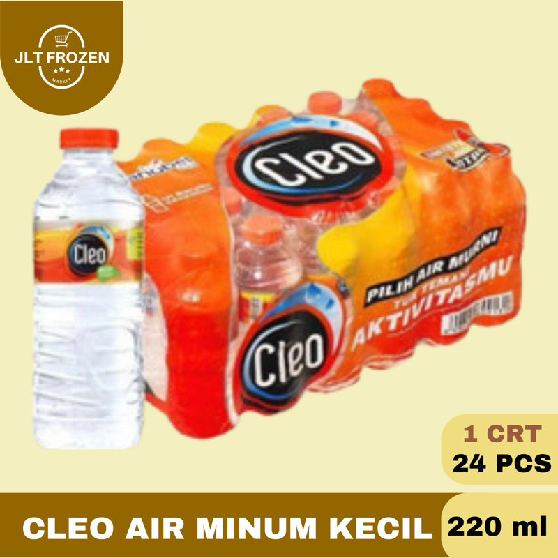 

Cleo / Ron88 / Amidis / Sierra Air Mineral Botol / Air Minum Kemasan Botol Kecil 220ML/200ML - 1 CARTON 24 pcs