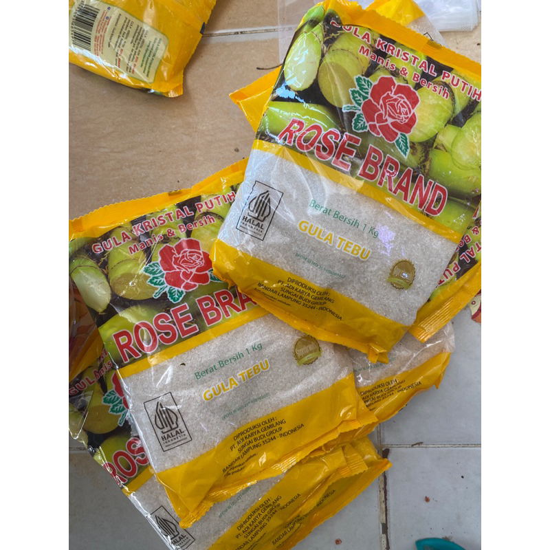 

Gula pasir rose brand