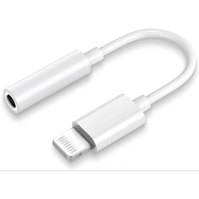 Kabel Audio Kabel Converter Jack Audio lightning to jack bulat