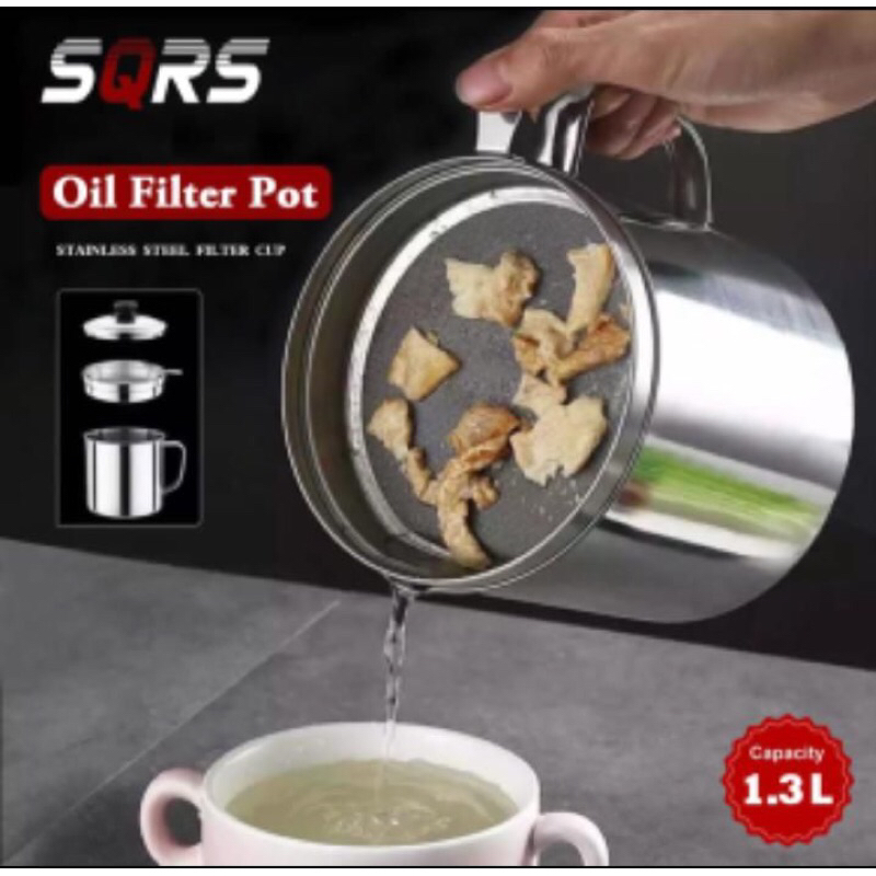 oil pot stainless