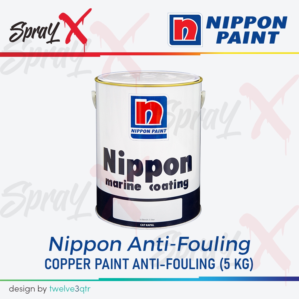 NIPPON COPPER PAINT ANTI FOULING 5KG / CAT KAPAL
